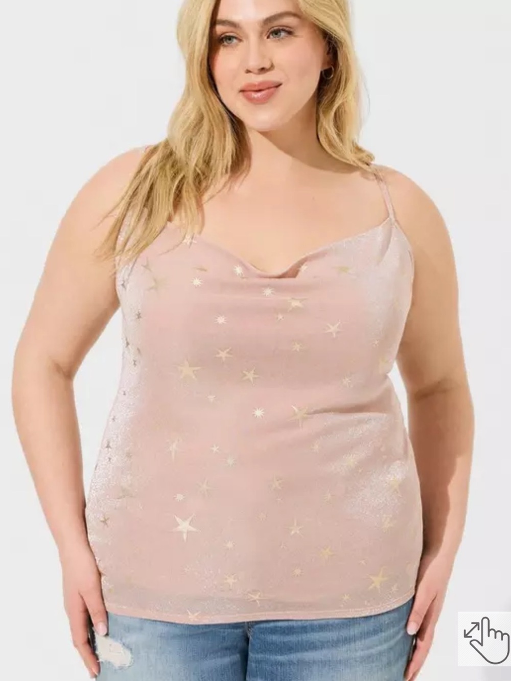 *NEW* Torrid Novelty Star Cowl Cami Tank